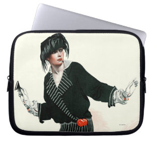 Flapper und Roadster Laptopschutzhülle