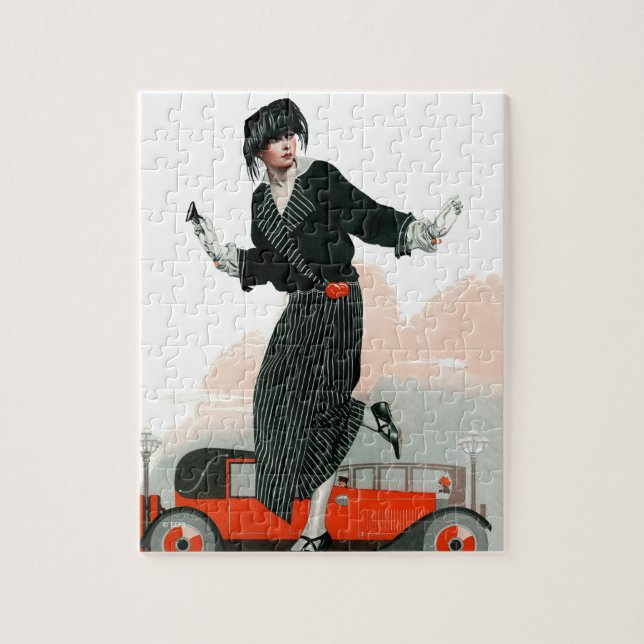 Flapper und Roadster Puzzle (Vertikal)