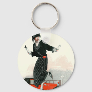 Flapper und Roadster Schlüsselanhänger