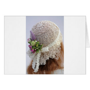 Flapper Wedding Hat aus den 1920er Jahren