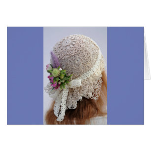 Flapper Wedding Hat aus den 1920er Jahren