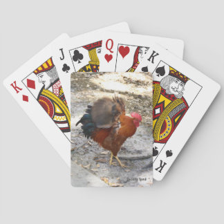 Flapping Rooster Playing Cards Spielkarten