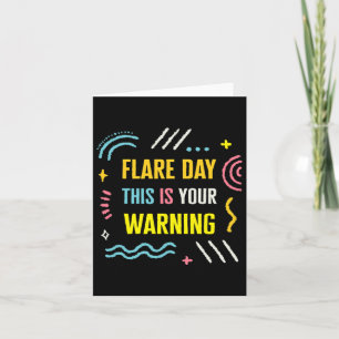 Flare Day Complex Regional Pain Syndrome Awareness Karte