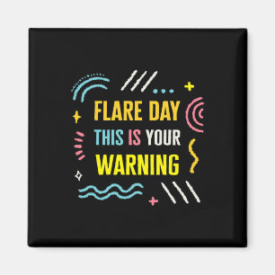 Flare Day Complex Regional Pain Syndrome Awareness Magnet