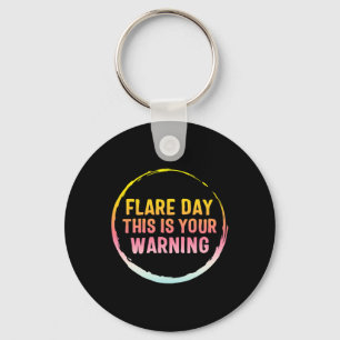 Flare Day Complex Regional Pain Syndrome Awareness Schlüsselanhänger