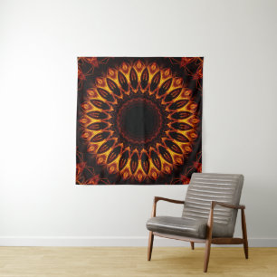 Flare Mandala Wandteppich