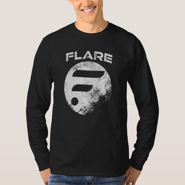 Flare Network Spark Token Ripple Coin Xrp Ledger D T-Shirt (Vorderseite)