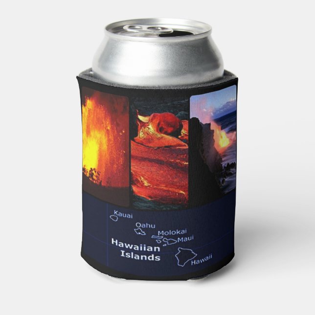 Flasche aus Hawaii Dosenkühler (Kanne Rückseite)