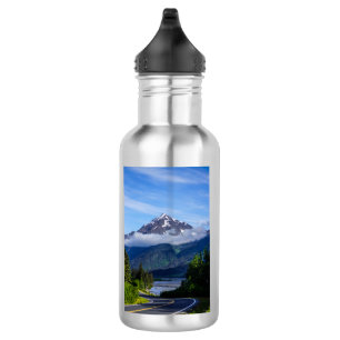 * FLASCHE AUS STAHLWASSER EDELSTAHLFLASCHE