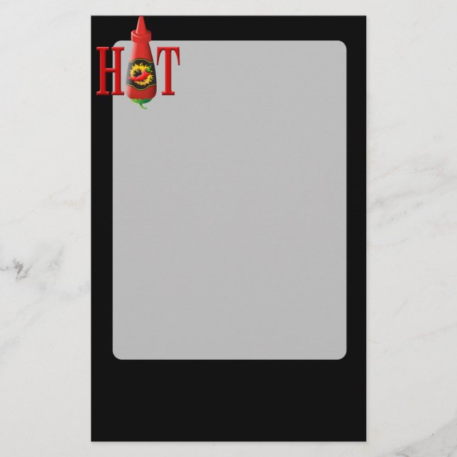 Flasche Briefpapier (Vorderseite)