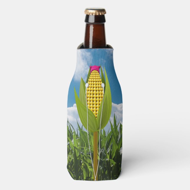 Flasche Coozie - Die Kornfeldresistenz Flaschenkühler (Flaschenvorderseite)