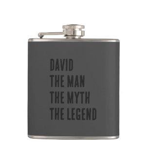 Flasche - Der Mann Der Mythos Die Legende Flachmann