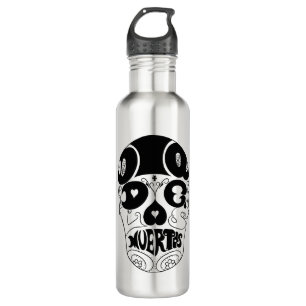 Flasche Dia De Los Muertos Skull Edelstahlflasche