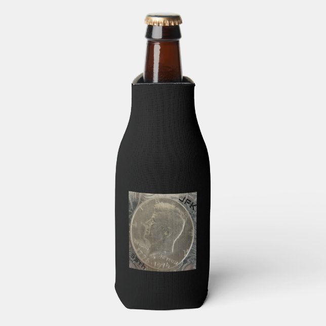 Flasche-Dose-Seltzer Cooler ZAZZLE/Metropolim-Desi Flaschenkühler (Flaschenvorderseite)