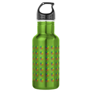 Flasche - Farbkreise Trinkflasche