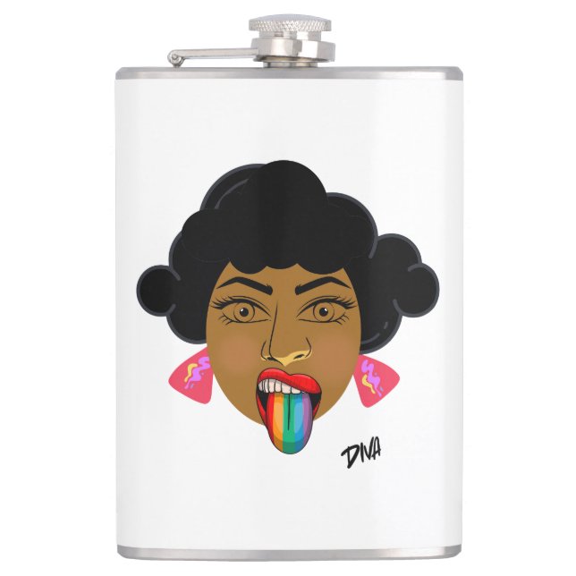 Flasche Flachmann (Vorderseite)