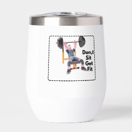 Flasche für den Fitnessraum.