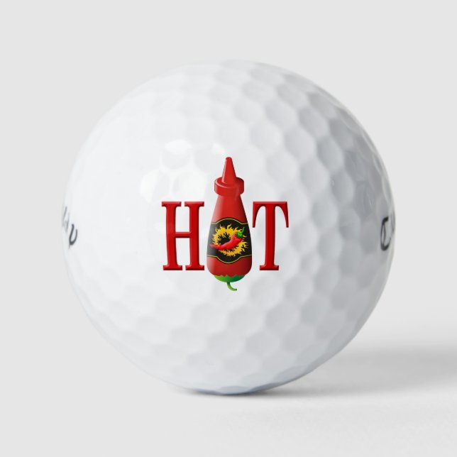 Flasche Golfball (Vorderseite)