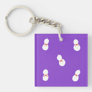 Flasche Gourmet mit Flachbandmuster Schlüsselanhänger