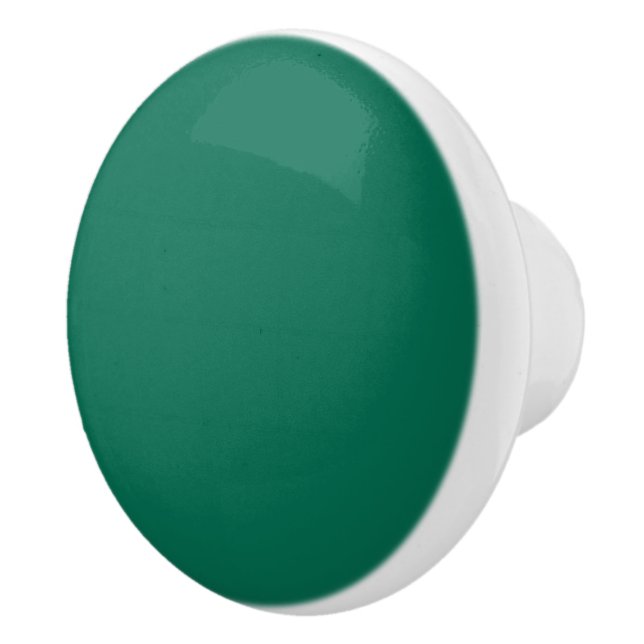 Flasche Grün Solid Farbe Keramikknauf (Rechts)