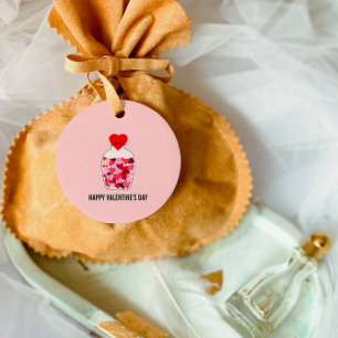 Flasche Herzchen Glückwunsch Valentinstag Liebe Tr Geschenkanhänger