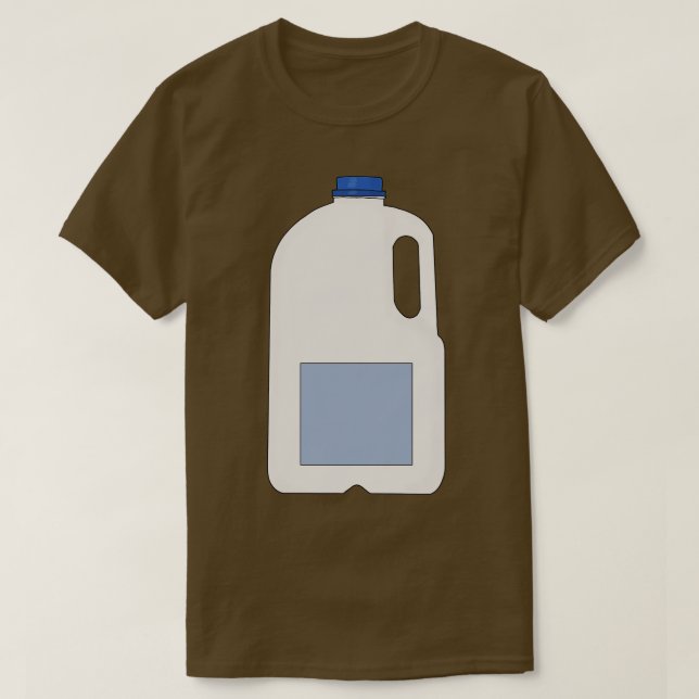 Flasche Milch T-Shirt (Design vorne)