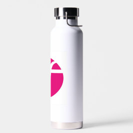 Flasche mit dem ersten Bus
