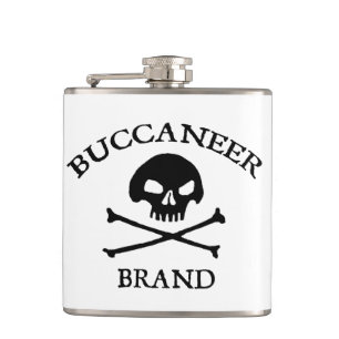 Flasche mit der Marke Buccaneer Flachmann