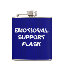 Flasche mit emotionaler Unterstützung Flachmann