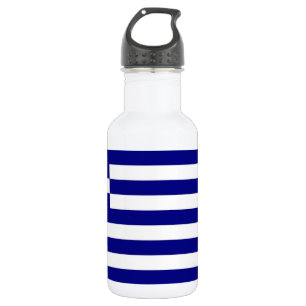 Flasche mit griechischer Flagge Trinkflasche