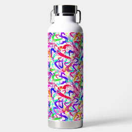 Flasche mit multiversen Herzklopfen