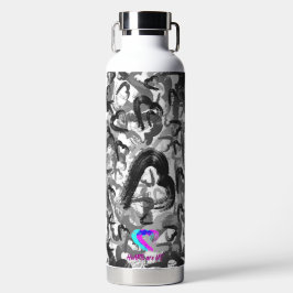 Flasche mit multiversen Herzklopfen