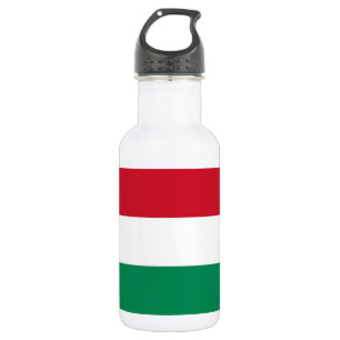 Flasche mit ungarischer Flagge Trinkflasche