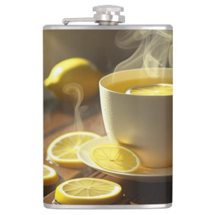 Flasche mit Vinylfolie Flachmann