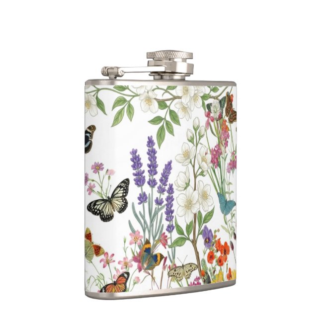 Flasche mit Vinylummantelung Flachmann (Rechts)