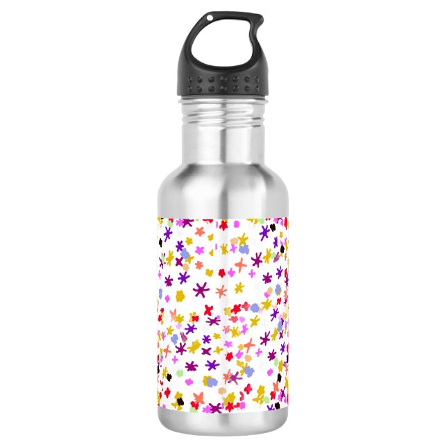 Flasche mit wiederverwendbarem Edelstahl Edelstahlflasche (Vorderseite)