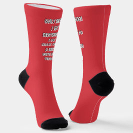 Flasche Öffnung Zähne T - Shirt Socken