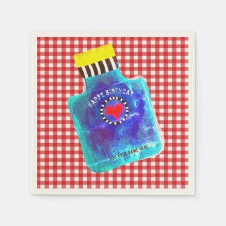 Flasche Papier Abendessen Napkins Serviette