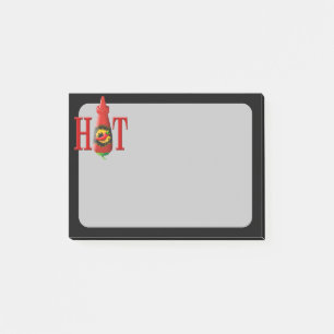 Flasche Post-it Klebezettel