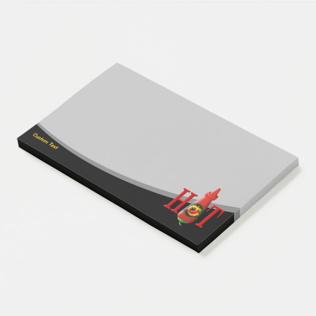 Flasche Post-it Klebezettel (angewinkelt)