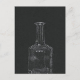 Flasche Postkarte