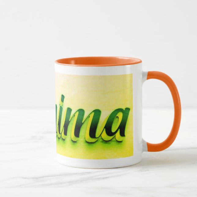 Flasche Tasse (Rechts)