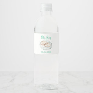 Flasche Wasser Etikett