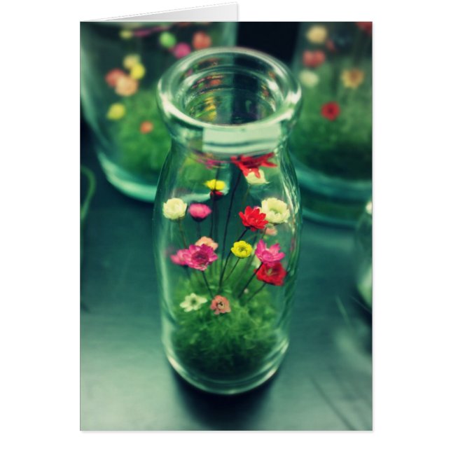 Flaschen Blume (Vorne)