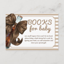 Flaschen-Bogen-Baby-Shower-Buch-Anfrage