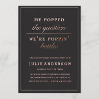 FLASCHEN FÜR DIE POPPIN // JUNGGESELINNEN-ABSCHIED