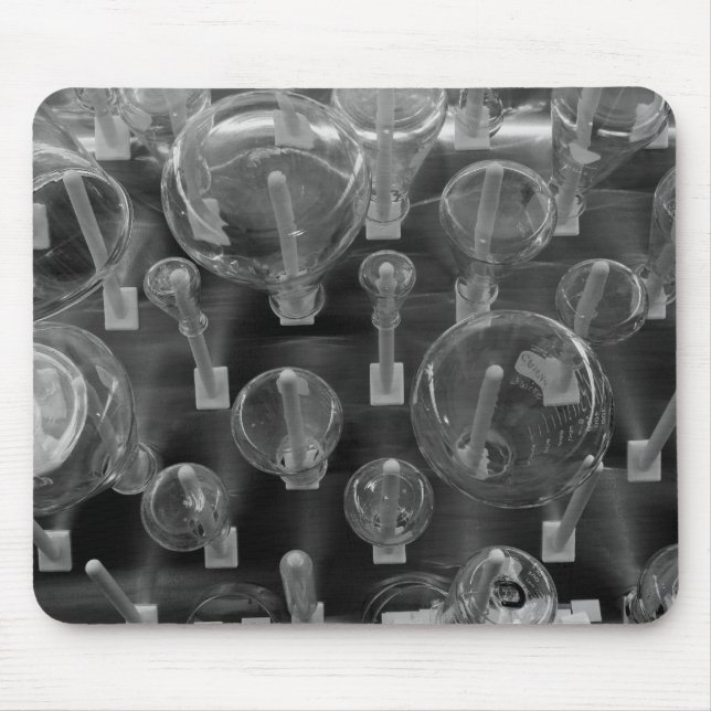 Flaschen-Gestell Mousepad (Vorne)