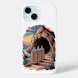 Flaschen nahe einem Höhleneingang  Case-Mate iPhone Hülle