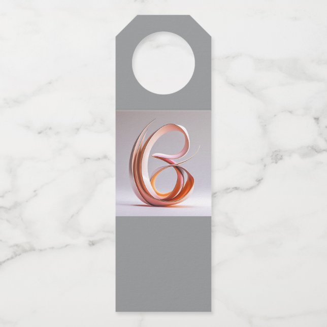 Flaschenanhänger (Vorderseite)