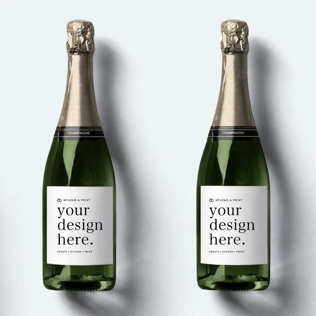 Flaschenetikett Design Upload (Versatile bottle label wraps for business, weddings, special occasion events & more!)